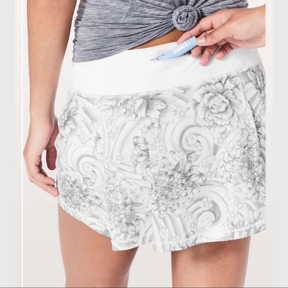 SOLD NEW Lululemon Pace Rival Mini Twine Skirt - Picture 8 of 8